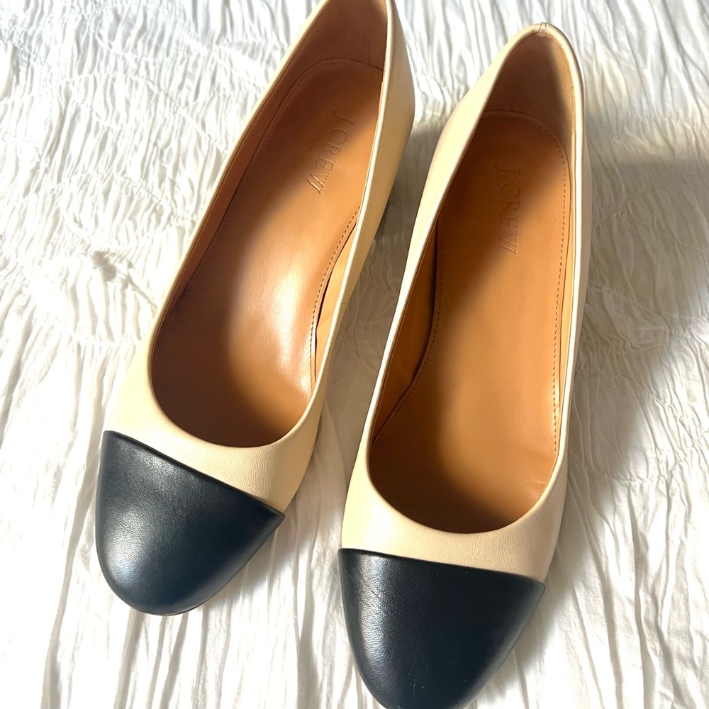 J. Crew Leather Heels | Size 7
